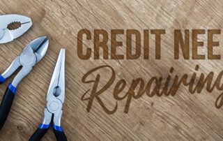 Credit Need Repairing & Tools on Wood