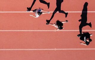 Runners Staying On Track