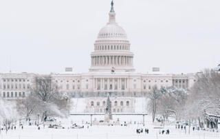 National Mall, Washington DC in Winter