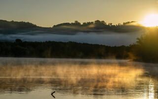 Foggy Morning on MN Lake
