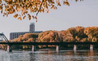 River View in Autumn of St. Paul, MN