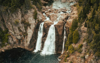 Silver Bay Waterfall