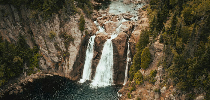 Silver Bay Waterfall
